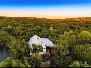 Modern Cabin with Hill Country Views
